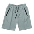 thumbnail image 5 of IROINNID Men's Lightweight Quick Dry Breathable Mesh Athletic Shorts with Zippered Pockets Drawstring Elastic Waist for Gym Running Outdoor Sports Training, 5 of 7