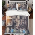 thumbnail image 1 of 3D Board Quilt Cover Set Bedding Set Pillowcases 65, 1 of 2