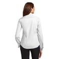 thumbnail image 2 of Red House® - Ladies French Cuff Non-Iron Pinpoint Oxford Shirt. RH63, 2 of 6