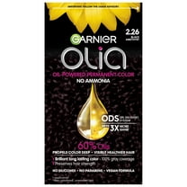 Garnier Olia Oil Powered Permanent Hair Color, 2.26 Black Amethyst