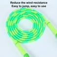 thumbnail image 3 of Soft Beaded Jump Rope, Adjustable Length Tangle-Free Segmented Soft Beaded Skipping Rope， Workout and Weight Loss, 3 of 5