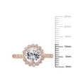 thumbnail image 2 of Everly Women's Sapphire 10K Rose Gold Engagement Ring, 2 of 7