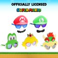 thumbnail image 2 of [ Paquete de 5 Gafas de Sol Sun-Staches de Super Mario para Disfraz en Grupo ], 2 of 5
