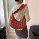 thumbnail image 5 of 6087 Yunduo bolso plisado bolso ligero masa gran capacidad-PZ20230706003258 rojo, 5 of 7