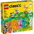 thumbnail image 3 of LEGO Classic Creative Pets, Building Brick Animals Toy, Kids Build a Dog, Cat, Rabbit, Hamster and Bird, Gift for Animal-Loving Boys and Girls Aged 5 and Up, Great Build Together Toy, 11034, 3 of 9