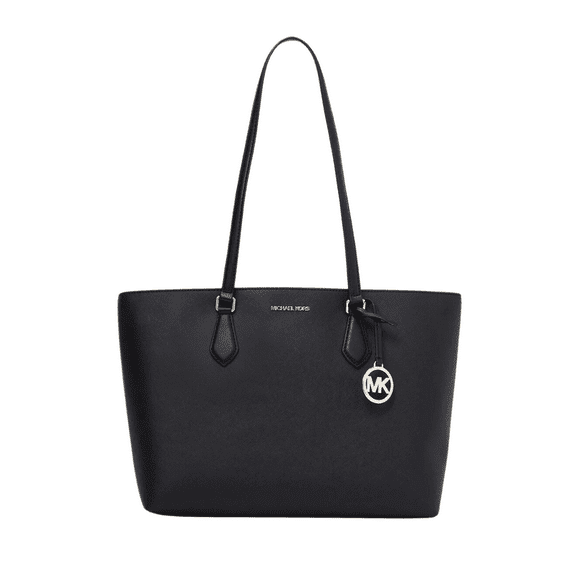 Bolso de mano Tote Michael Kors Sheila color negro