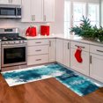thumbnail image 4 of Dsscvnef Kitchen Carpet Mat Set Non Soft Floor Rug Home Winter Warm Comfortable Durable Washable 2 Piece, 4 of 4