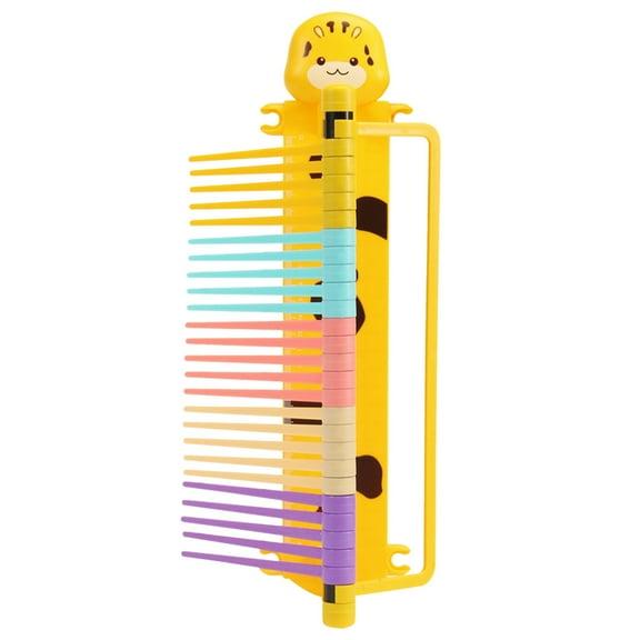 Vertical Jump Tester for Kids - Cartoon Wall Mounted Trainer - Resettable Measurement Tool