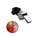 thumbnail image 1 of Naiovety Silbato de árbitro de Metal, 2 uds., deporte, Rugby, fiesta, entrenamiento, escuela, fútbol, baloncesto, animación, silbato de Deportes y aire libre, 1 of 6