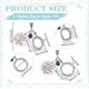 thumbnail image 2 of 2 piezas de dijes de foto para ramo de novia, dije de ramo para novia, joyería de plata, colgante de ramo de novia para boda, 2 of 7