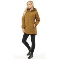 thumbnail image 4 of Trespass - Chaqueta Larga Parka Aislante Celebrity para Mujer (Marrón Dorado) Trespass UTTP4190_goldenbrown, 4 of 4