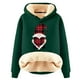 thumbnail image 1 of Sudadera con capucha de manga larga para mujer, informal, con capucha, para exteriores y chaquetas, a la moda, con estampado de blusa, sudadera de manga larga, abrigo con capucha para mujer, 1 of 2