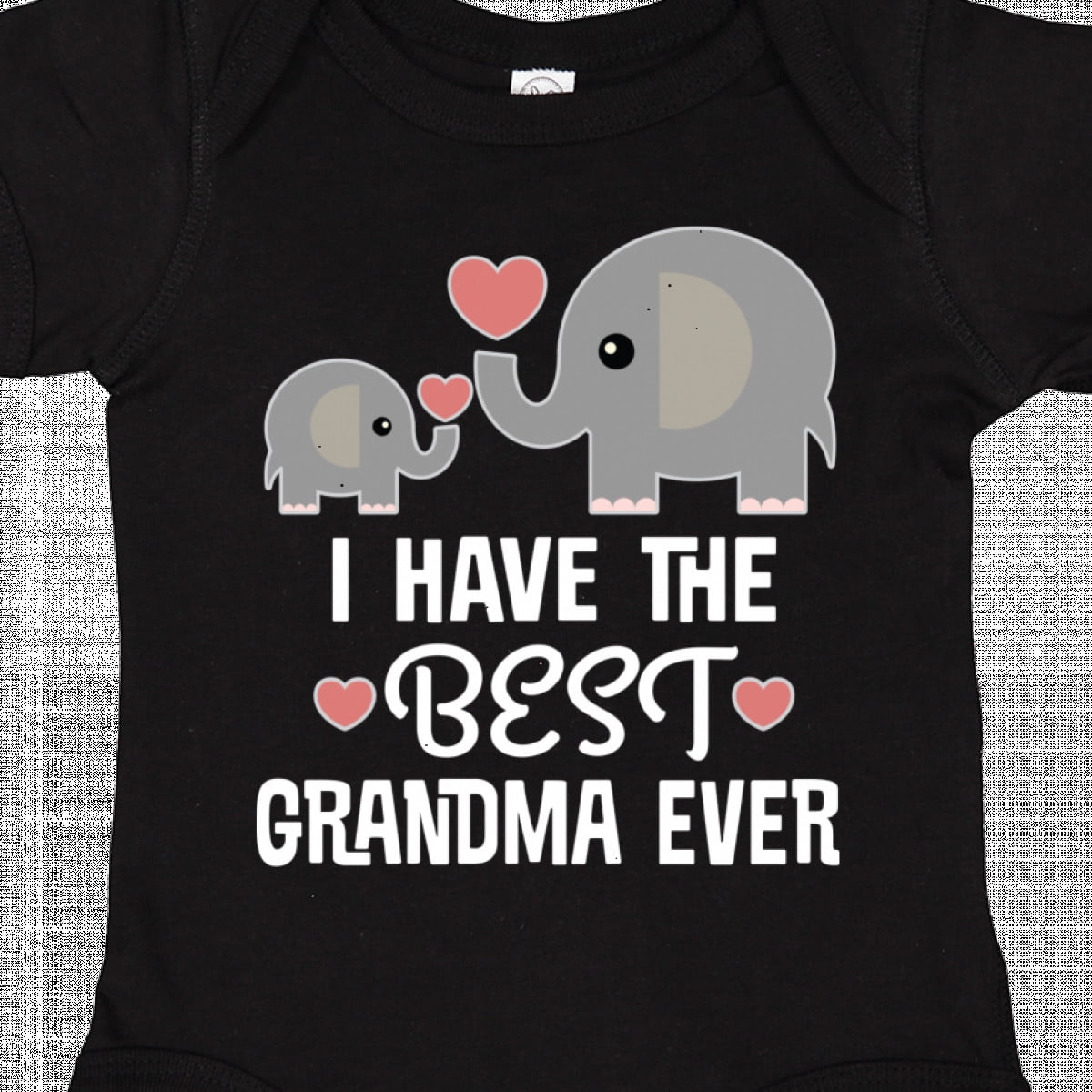 Inktastic Grandchild Best Grandma Ever Boys or Girls Baby Bodysuit