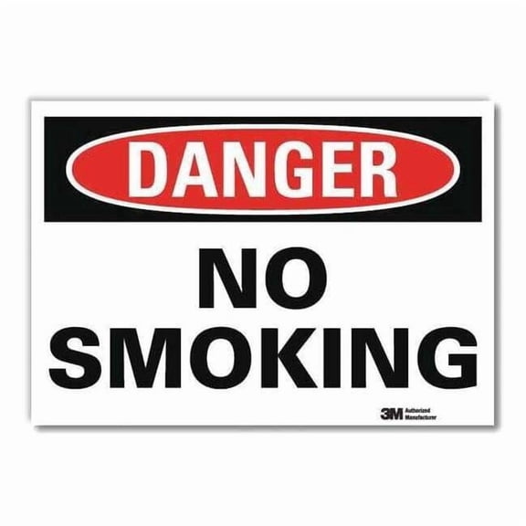 Lyle Danger Sign,7inx10in,Reflective Sheeting U1-1025-RD_10X7