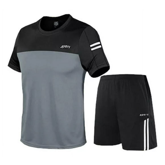 Conjunto De Camisetas Y Short Moda Chándal Para Hombre/mujer