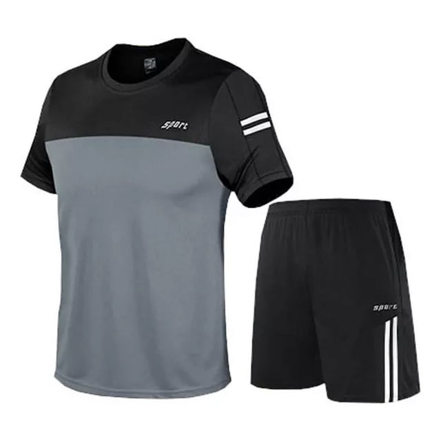 Conjunto De Camisetas Y Short Moda Chándal Para Hombre/mujer