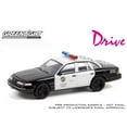 thumbnail image 2 of Greenlight Hollywood Series 33: "Drive" 1992 Ford Crown Victoria Police (Black/White) 1/64 Scale, 2 of 3