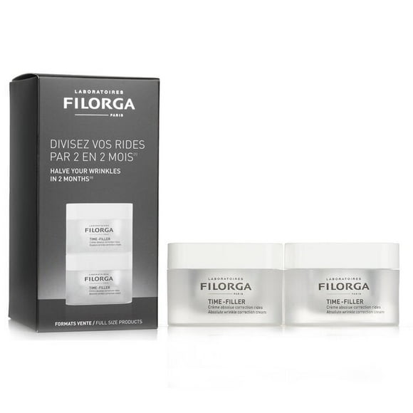 Filorga Time-Filler Duo Set: 2x Time-Filler Crème de Correction Absolue des Rides 50ml 2pcs