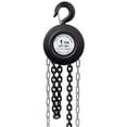 Black Heavy Duty Manual Steel Construction 1T Chain Hoist XNGGNG