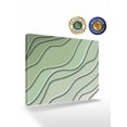 thumbnail image 2 of Sage Green Ombre Wall Art for Living Room,Canvas Picture Wall Decor for Bathroom Bedroom,Modern Geometric Abstract Art Aesthetics Painting Artwork for Office Kitchen Hallway Dining Room Decor 20"x24", 2 of 8