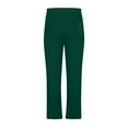thumbnail image 4 of Qulqfy Big and Tall Pants for Men Stretch Green Baggy Cargo Pants Elastic Waist Hiking Straight Leg Pants Casual Pants for Men 5XL, 4 of 4