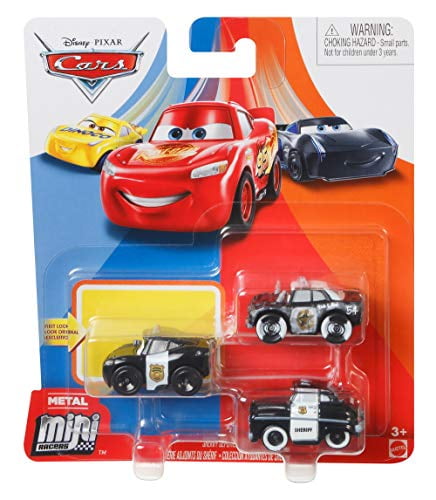 Disney Pixar Cars Mini Racers Paquete De 10 