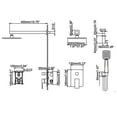 thumbnail image 5 of Pressure-Balanced Shower Faucet with Rough-in Valve, 5 of 5