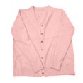 thumbnail image 4 of Cardigan Sweaters for Women Long Sleeve Open Front Button Down Outwear Casual Knit Comfy Soft Lightweight Cardigans Pink M, 4 of 5