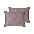 thumbnail image 5 of Tahari Home - Juego de edredón completo de 3 piezas con fundas a juego, elegante decoración de habitación (Wendy Rose Full/Queen), 5 of 5