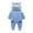 Blue, variant on Baby Boy Onesies Newborn Bear Fleece Snowsuit Hooded Winter Jumpsuit Baby Rompers Girl Blue 0-3 Months