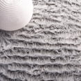 thumbnail image 6 of Safavieh Faux Sheep Skin Lucius Animal Runner Rug, Light Gray, 2'6" x 8', 6 of 11