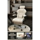 thumbnail image 1 of Design Executive Home Office Chair Gaming Waiting Bedroom Metal Aluminium Chair Salon Relaxing Chaise De Bureau Office Furniture My Lux Decor Round, 1 of 26