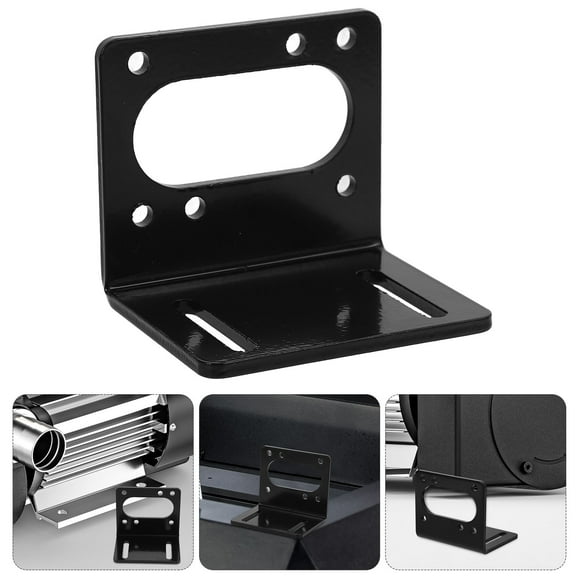 PBPBOX Motor Mounting Bracket Steel Black 1Pcs