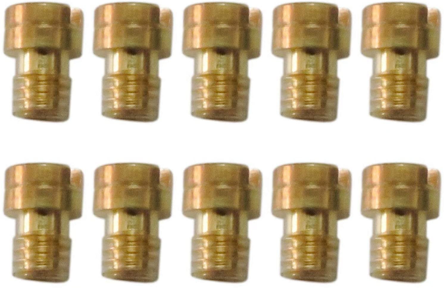 10X Round Head Main Jet 4mm for GY6 50cc 139QMB Scooter Keihin Carb PZ19 70-92