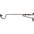 thumbnail image 6 of Urbanest Adjustable Double Rod Bracket, Up to 1 1/8", Antique Gold, Set of 2, 6 of 8