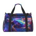 thumbnail image 1 of Easygdp Starry Sky Turtle Bolsa de Gimnasio, Bolsa de Viaje Duffel, Bolsa de Fin de Semana con Compartimentos, Bolsa de Mano para Noche, 1 of 7