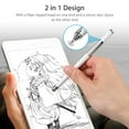 thumbnail image 2 of EEEkit Capacitive Stylus Pens, 2 in 1 Universal High Sensitivity and Precision Stylus Pen Replacement for Touch Screen Tablets Phones Asus Surface Samsung iPhone iPad LG, 2 of 7