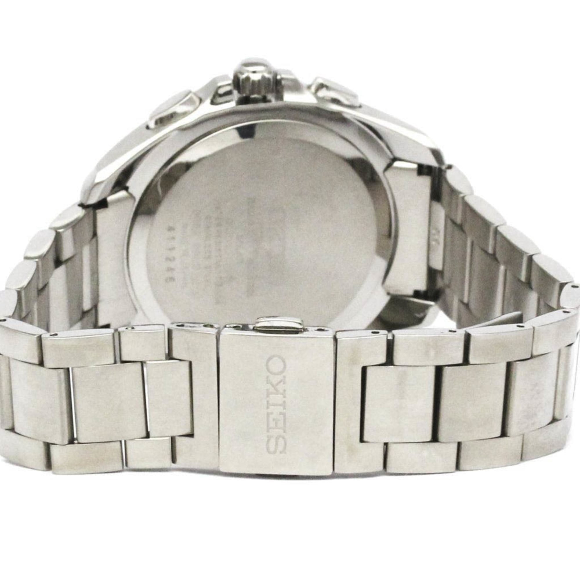 Pre-Owned SEIKO Brightz Stainless Steel Solar Watch SAGA153(8B82