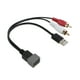thumbnail image 4 of Cable Adaptador de audio y video BuyWeek USB 2 RCA de 8 pines para Nissan Cube Juke Versa, 4 of 9