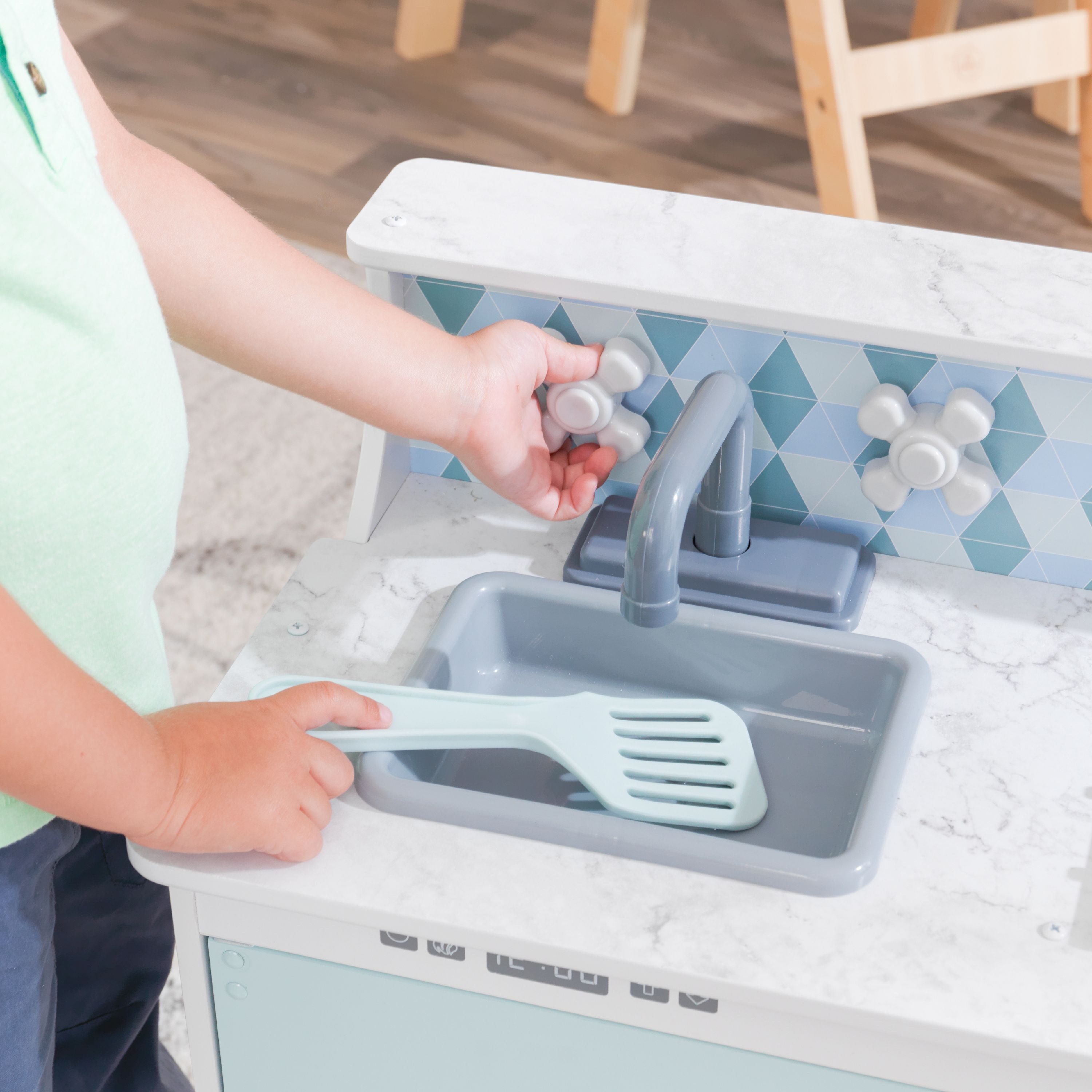 kidkraft play and put away kitchen