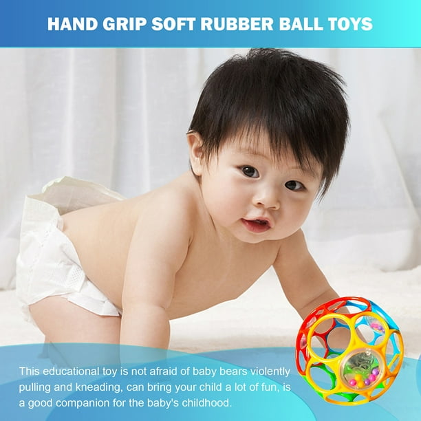 Acheter Balle de préhension pour bébé, boule de préhension Oball pour jouet  sensoriel (S 3 avec ballon)