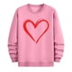 thumbnail image 3 of Ceisia Men's Regular-Fit Crew-Neck Double-Heart Hand-Drawn Printed Casual Sweatshirt Gift, 3 of 6