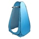 thumbnail image 3 of Tienda de privacidad para exteriores con clavo fijo, tienda de ducha portátil con protección solar, gran espacio abierto automático, color azul, para senderismo, 3 of 5