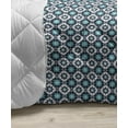 thumbnail image 3 of Boho Down Alternative Comforter, Floral Medallion Small Detailed Ornament Repetition Themed Art, Microfiber Quilt for All Season, 5 Sizes, Dark Yellow Indigo, by Ambesonne, 3 of 3