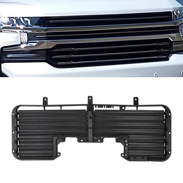 Black Stainless Mesh Grille For GMC Sierra 1500 (2003-2006) – Rivet Style, Upper