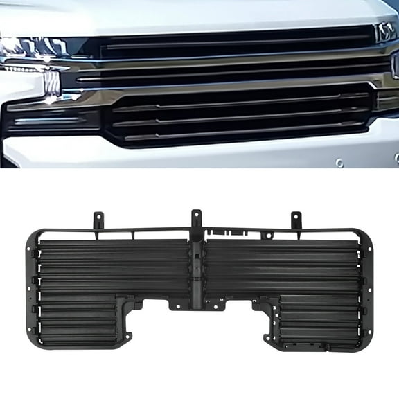TFCFL Front Grille Shutter 84363184 For 2017-2019 Chevrolet Silverado 1500 & GMC Sierra 1500
