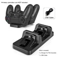 thumbnail image 2 of AGPtek PS4 Charging Station Dual USB Dock Charger Cradle For PS4 Wireless Game Controller, 2 of 4