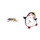 thumbnail image 1 of esculturas,estatua de figura decorativa andante,Reloj de pared,Reloj de pared silencioso,sin tictac,decorativo,Reloj de pared silencioso Little Penguin,reloj de madera, 1 of 8