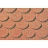 1:24 Scalloped Edge Tile Sheet, 7.5"x12" (2) Multi-Colored