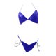 thumbnail image 4 of Gibobby Lenceria mujer sexy Día de San Valentín Conjunto de lencería con aros de talla grande para mujer, ropa interior de dos piezas, ropa interior, ropa de dormir(Azul, XL), 4 of 5